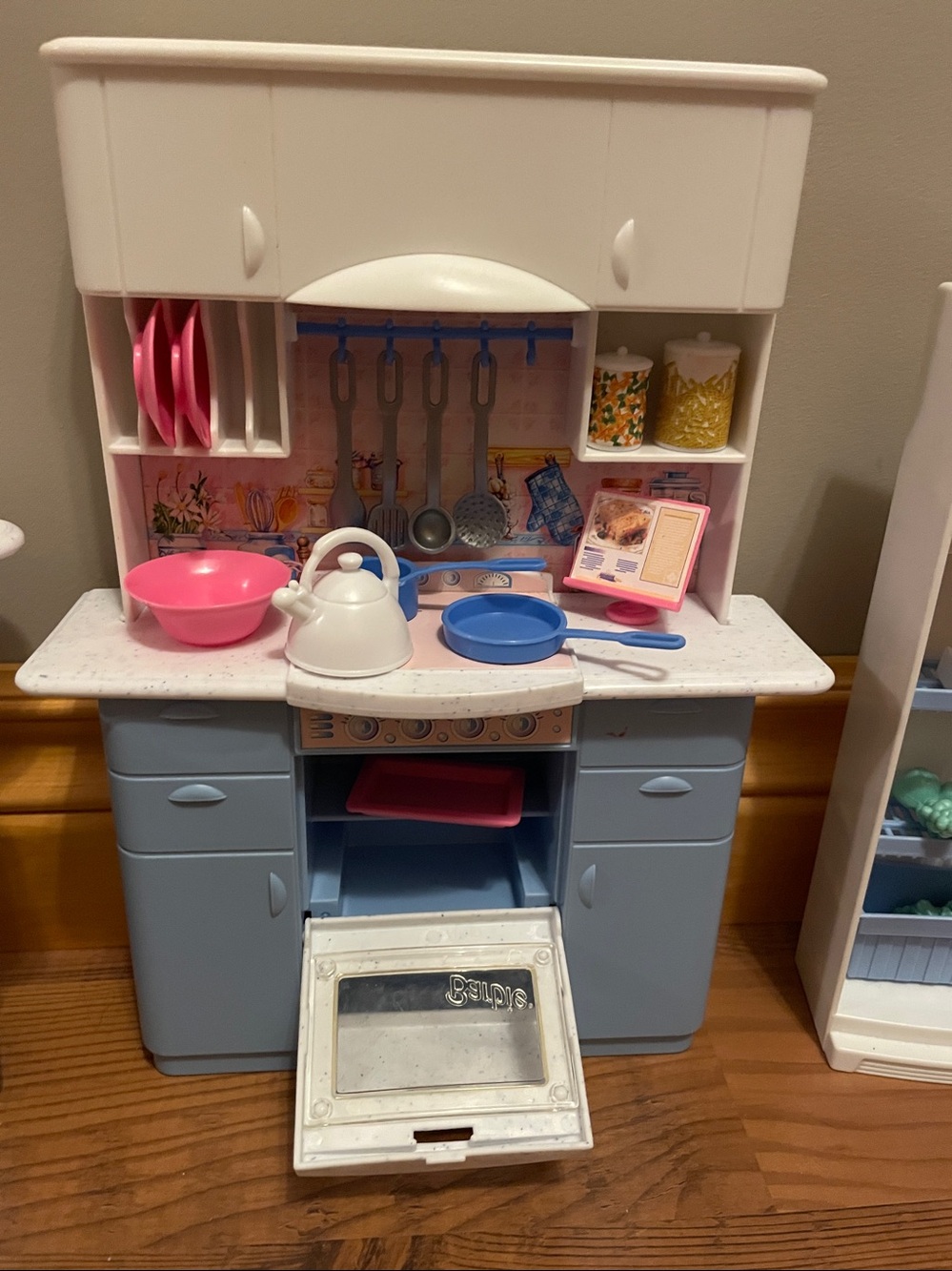 Barbie 1996 So Real So Now Kitchen Set - Picture 2 of 12